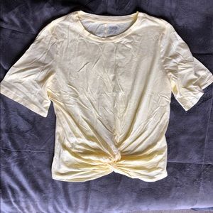 Victoria Secret PINK front twist tshirt